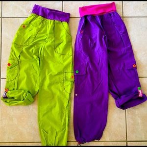 Vintage original Zumba capris cargos